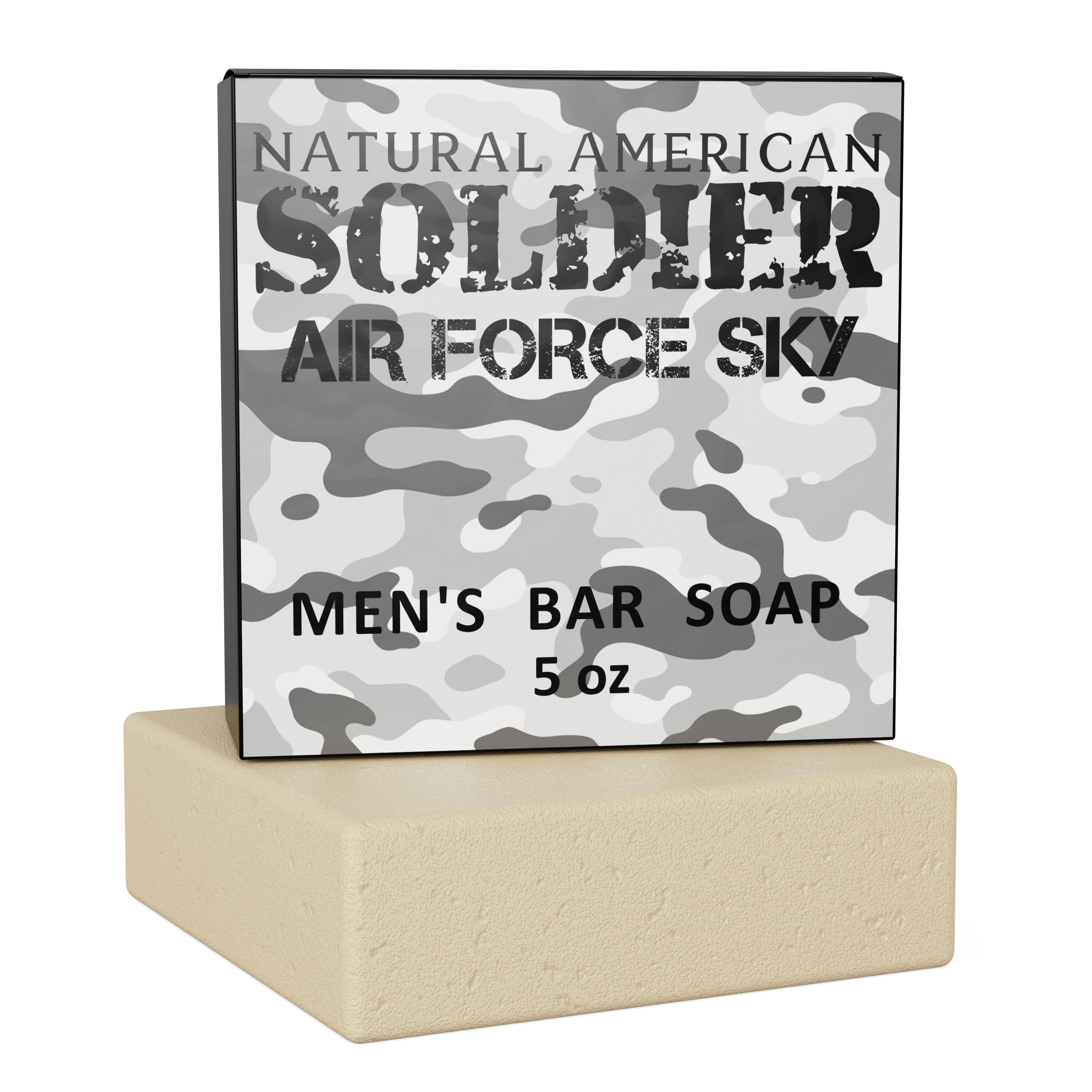 SOLDIER AIR FORCE SKY - Men’s Bar Soap