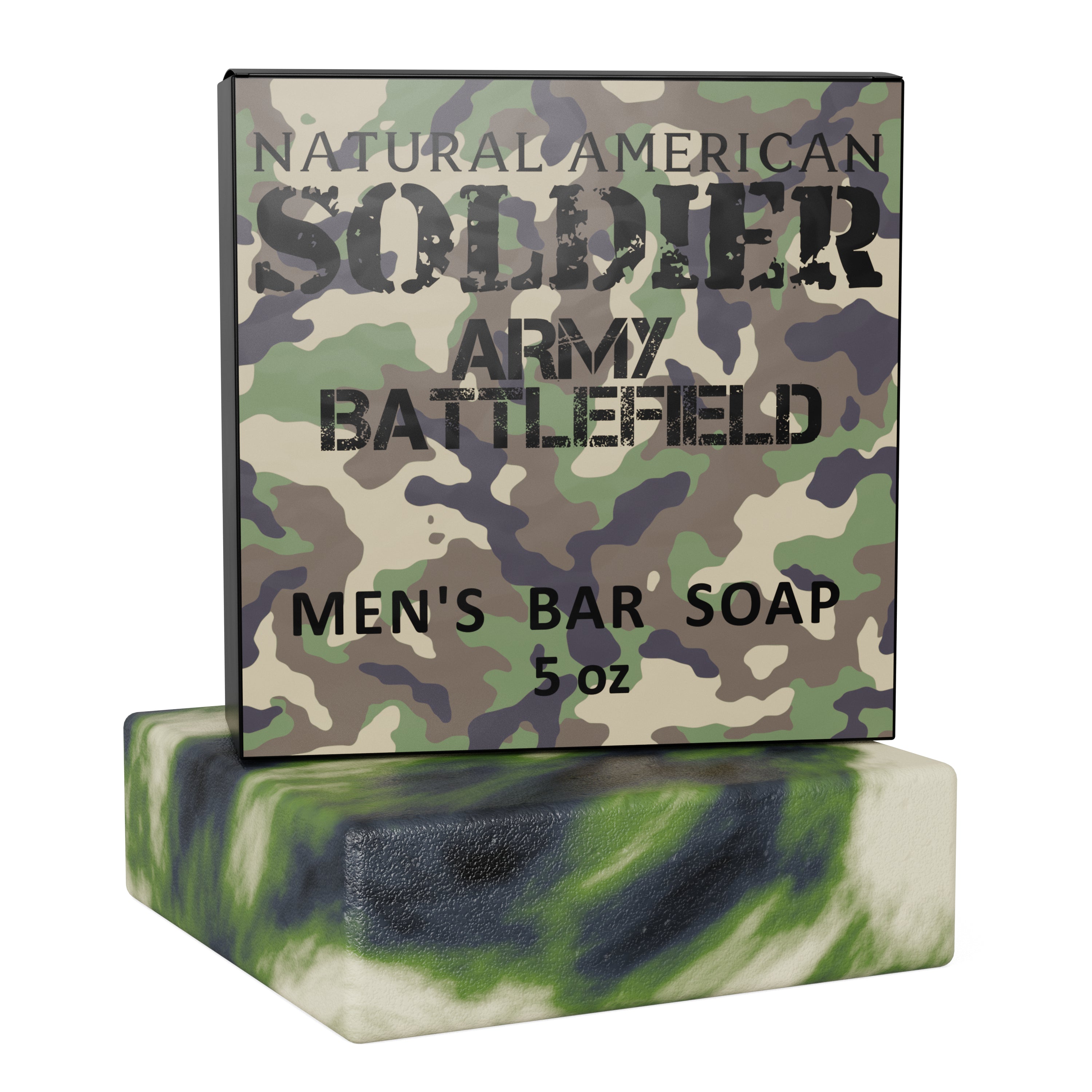 SOLDIER ARMY BATTLEFIELD - Men’s Bar Soap