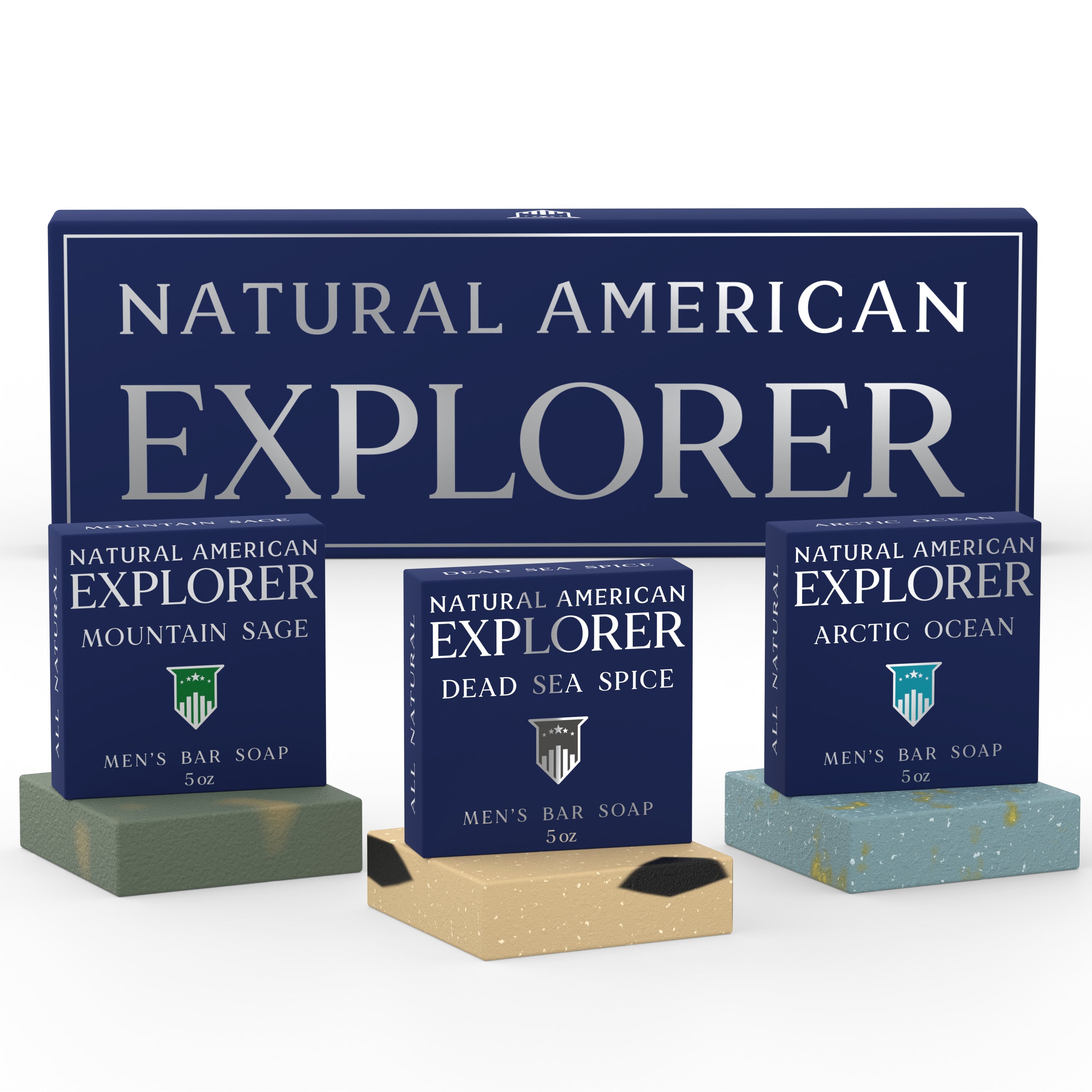 EXPLORER (3pk) 5 oz Bar Soap