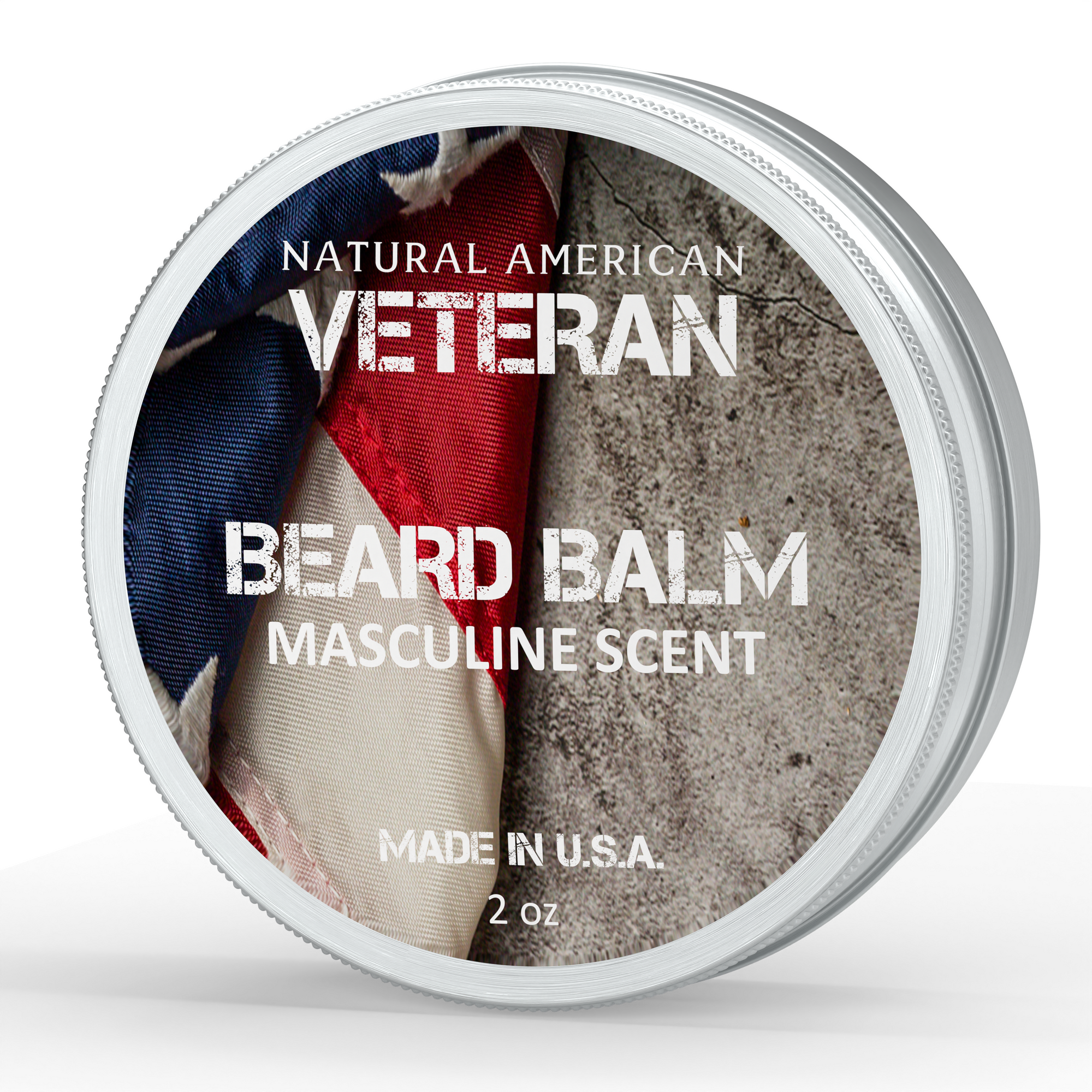 NATURAL AMERICAN ELEMENTS Beard Balm – 100% All Natural, Masculine