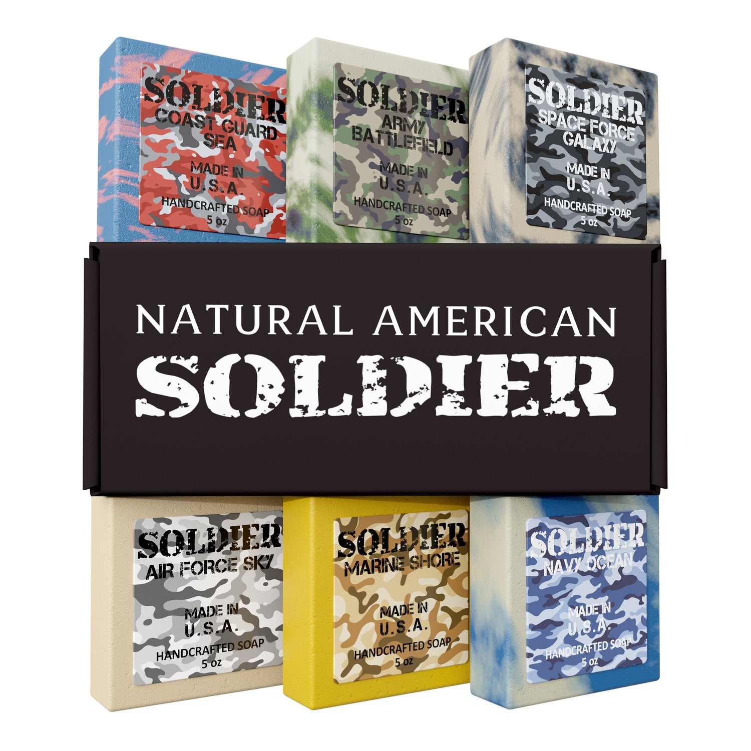 SOLDIER AIR FORCE SKY - Men’s Bar Soap